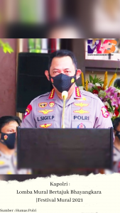 Lomba Mural Bertajuk Bhayangkara  |Festival Mural 2021