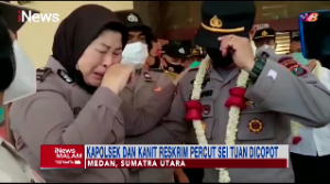 Kapolsek Percut Sei Tuan Resmi Dicopot