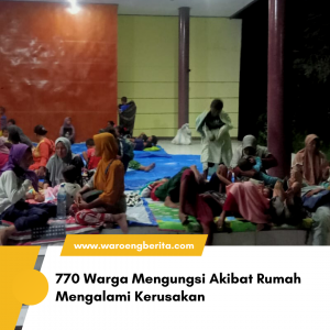 Gempa Bumi di NTT Terjadi Sebanyak 9 Kali Mengakibatkan Kerusakan Pada Rumah Warga