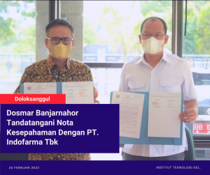 Dosmar Banjarnahor Tandatangani Nota Kesepahaman Dengan PT. Indofarma Tbk