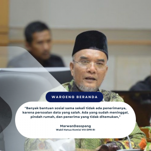 Komisi VIII DPR RI Kritik Pemerintah Terkait Data Dana Bantuan Sosial Yang Masih Semrawut