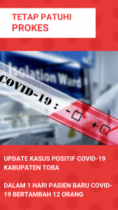 Dalam 1 Hari Pasien Baru Covid-19 Bertambah 12 orang. Satgas Imbau Warga untuk Patuhi Prokes