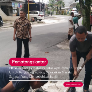 Akibat Diguyur Hujan Sepanjang Malam, Kota Pematangsiantar Mengalami Banjir