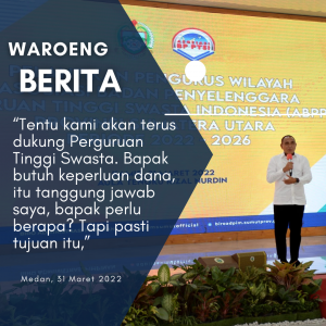 Edy Rahmayadi Siap Berikan Dukungan Dana Untuk Perguruan Tinggi Swasta di Sumut
