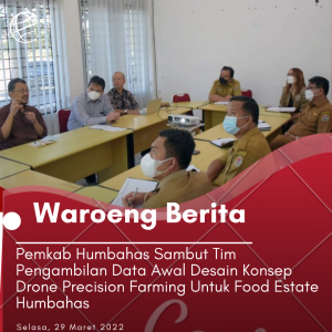 Pemkab Humbahas Sambut Tim Pengambilan Data Awal Desain Konsep Drone Precision Farming Untuk Food Estate Humbahas