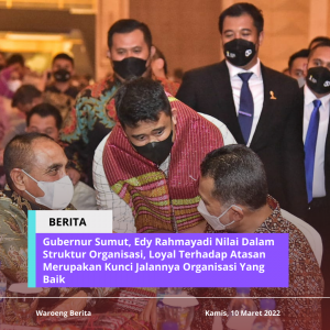 Hadiri Acara Pelantikan BPD HIPMI Sumut, Edy Rahmayadi : Loyal Terhadap Atasan Merupakan Kewajiban Dalam Berorganisasi