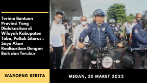 Terima Bantuan Provinsi Yang Dialokasikan di Wilayah Kabupaten Toba, Poltak Sitorus : Saya Akan Realisasikan Dengan Baik dan Terukur