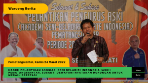 Hadiri Pelantikan Asosiasi Seni Beladiri Indonesia (ASKI) Pematangsiantar, Susanti Dewayani Nyatakan Dukungan Untuk Meraih Prestasi