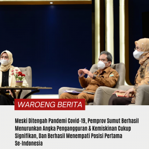 Pemprov Sumut Menempati Peringkat Ke-1 Se-Indonesia Dalam Menurunkan Angka Kemiskinan