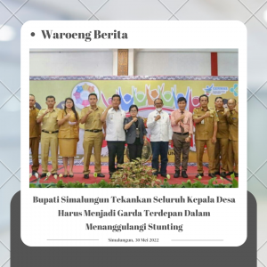 Bupati Simalungun Tekankan Seluruh Kepala Desa Harus Menjadi Garda Terdepan Dalam Menanggulangi Stunting