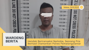 Hendak Bertransaksi Narkoba, Seorang Pria Berhasil Diamankan Polres Pematangsiantar