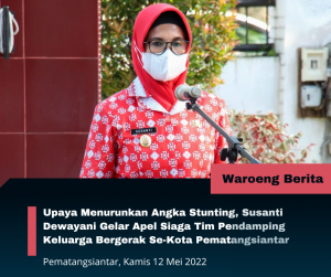 Upaya Menurunkan Angka Stunting, Susanti Dewayani Gelar Apel Siaga Tim Pendamping Keluarga Bergerak Se-Kota Pematangsiantar