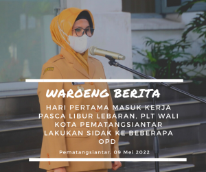 Hari Pertama Masuk Kerja Pasca Libur Lebaran, Plt Wali Kota Pematangsiantar Lakukan Sidak Ke Beberapa OPD