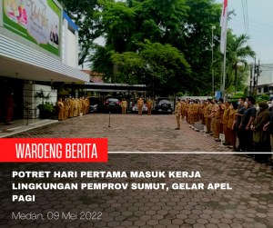 Hari Pertama Masuk Kerja Setelah Libur Lebaran, Plt Diskominfo Sumut Tekankan ASN Untuk Bekerja Lebih Maksimal