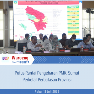 Putus Rantai Penyebaran PMK, Sumut Perketat Perbatasan Provinsi