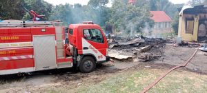 Diduga Korsleting Listrik, 6 Rumah Warga Desa Sibuntuon Kabupaten Toba Ludes Dilahap Sijago Merah