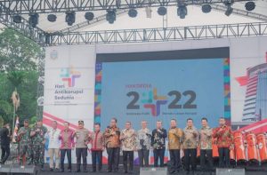 Hadiri Hakordia di Medan Wakil Bupati Humbahas Komitmen Anti Korupsi di Lingkup Pemkab Humbahas