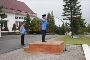 Upacara HUT KORPRI Kabupaten Humbahas, Ketua Dewan Pengurus KORPRI Nasional: ASN Melayani Masyarakat Bukan Dilayani