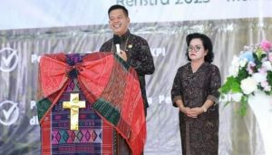 Hadiri Syukuran Tahun Baru GKPI, Bupati Simalungun Harap Generasi GKPI Akan Memajukan Simalungun