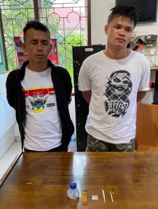 Sat Res Narkoba Polres Simalungun Amankan 2 Orang Pria Pengguna Narkoba