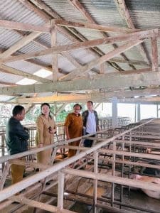 Kunker ke Unit Pembibitan Peternakan dan Balai Benih Ikan, Bupati Humbahas Akan Berikan Bantuan Bibit Ternak Pada Masyarakat