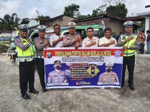Sat Lantas Polres Simalungun Gencar Lakukan Sosialisasi Tertib Berlalu Lintas Dengan Supir Angkot