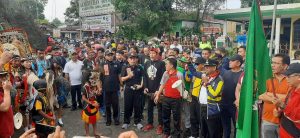 Hari Amal Bhakti ke-77, Kapolsek Bangun Bersama Wakapolres Simalungun Ikuti Kegiatan Jalan Santai Kerukunan Umat Beragama