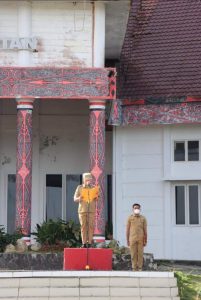 Jelang Ajang Internasional F1H2O Danau Toba, Pemkab Humbahas Gelar Apel Siaga