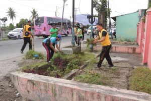 Sukseskan Event F1 H2O Danau Toba, Polres Pematangsiantar Bersama Forkopimda Gelar Kurve Kebersihan