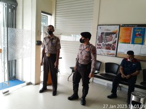 Polres Pematangsiantar Lakukan Pengamanan di Bank