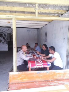 Tingkatkan Pelayanan Polri, Aipda Vonsa P Tampubolon Rutin Sambangi Warga