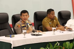Kapolres Simalungun Pimpin Rakor Persiapan Sambut F1H20 di Danau Toba