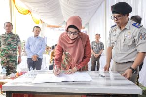Wali Kota Pematang Siantar dan Kantor Pertanahan Pasang Tanda Batas Tanah Serentak se-Indonesia