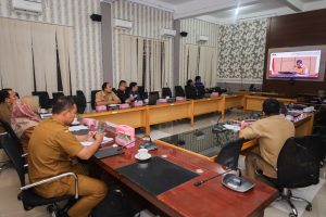 dr Susanti Hadiri Rakor Pemberantasan Korupsi Bersama Ketua KPK Dan Kemendagri Secara Virtual
