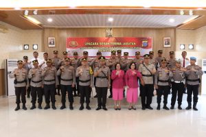 Kapolres Simalungun Pimpin Upacara Serah Terima Jabatan Kapolsek Perdagangan Dan Dolok Silau
