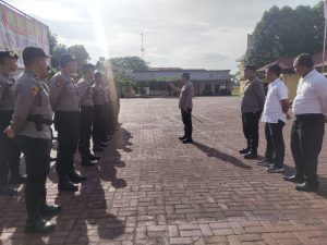 Setelah Apel Pagi Kapolres Simalungun APP Baja Polda Sumut Penempatan Polres Simalungun, Jangan Kecewakan Masyarakat