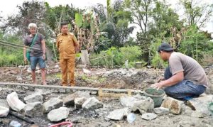 Bupati Simalungun Bantu Pembangunan Rumah Warga Korban Bencana Kebakaran
