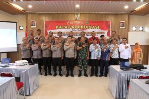 Bersama Forkopimda Polres Simalungun Gelar Rakor Penanganan Percepatan Penurunan Stunting Di Kabupaten Simalungun Tahun 2023
