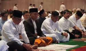 Waketum PSSI Zainudin Amali Salat Idul Fitri Bersama Pemain Dan Ofisial Tim U-22