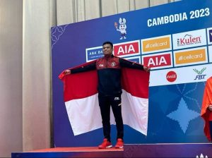 Atlet Wushu Samuel Marbun Putra Asal  Humbahas Raih Medali Perak Di Ajang SEA Games 2023 Kamboja