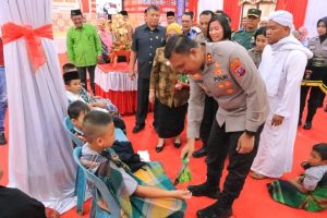 Meriahkan Hut Bhayangkara Ke 77 Polres Labuhanbatu Laksanakan Berbagai Kegiatan