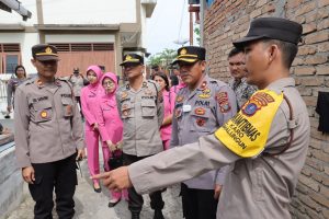 Menyambut HUT Bhayangkara Ke 77, Polres Pematangsiantar Laksanakan Baksos Bersama Bhayangkari