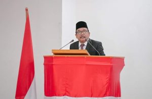 Sekda Humbahas Drs. Tonny Sihombing MIP Bacakan Nota Jawaban Bupati Humbahas Atas Pandangan Umum Fraksi DPRD Terhadap 7 Ranperda