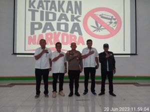 Pentingnya Sosialisasi Bahaya Narkoba, Kapolsek Tanah Jawa : Beri Pemahaman Sejak Dini itu Penting