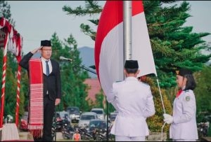 Bacakan Amanat Presiden Joko Widodo,Bupati Humbahas Pimpin Upacara Peringatan Hari Lahir Pancasila Tahun 2023