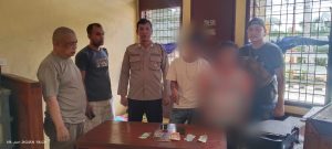 Unit Jatanras Buru Bandar Judi, “Dua Orang Pelaku Judi Online Di Serbalawan Tak Berkutik Saat Diamankan”