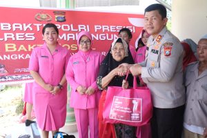 Bulan Bakti Polri Sambut Hari Bhayangkara, Polres Simalungun Salurkan 1.100 Paket Sembako