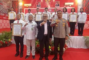Cepat Ungkap Kasus Kejahatan Seksual Anak, Kapolres Dan Kasat Reskrim Terima Penghargaan Dari Komnas PA
