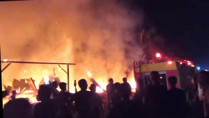 3 Rumah Dilabura Hangus Dilalap Sijago Merah