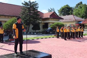 Memeriahkan Hari Bhayangkara Ke-77, Polres Toba Laksanakan Kegiatan Pekan Olahraga